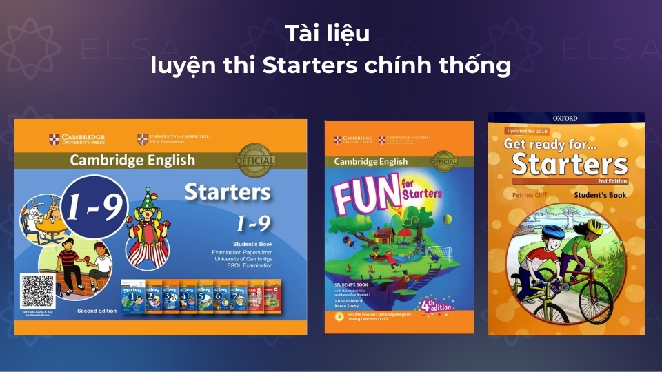 Tài liệu luyện thi Starters chính thống