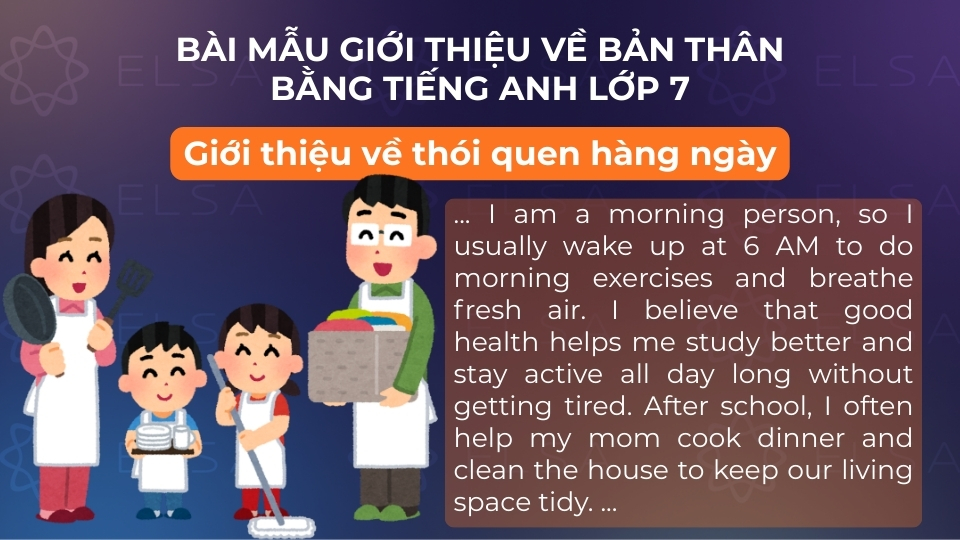 Bài mẫu giới thiệu về bản thân bằng tiếng Anh lớp 7 số 10
