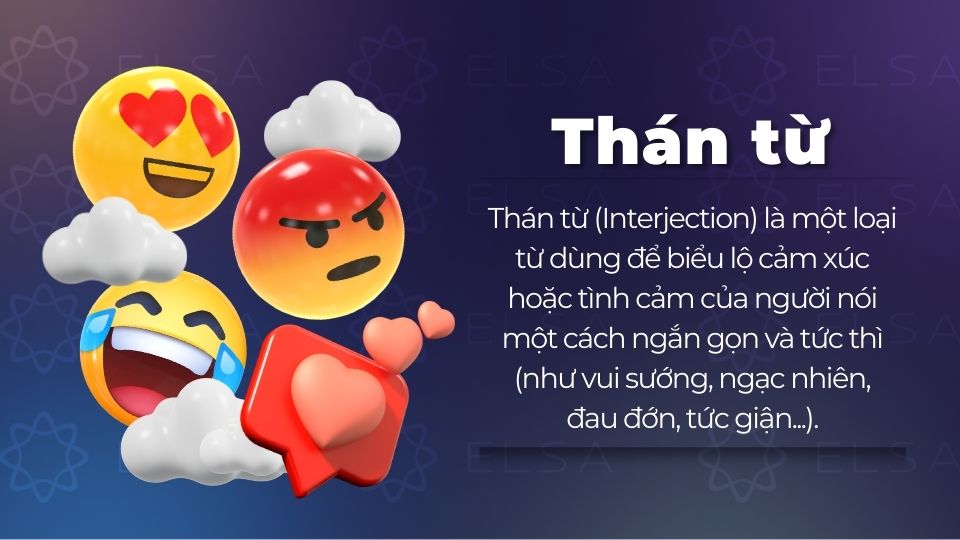 Định nghĩa Thán từ (interjection) là gì trong tiếng Anh