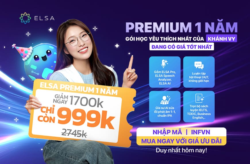 ELSA Premium 1 năm