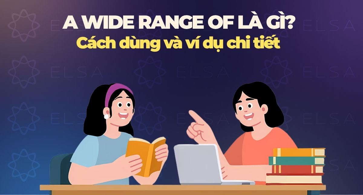 A wide range of là gì? Cách dùng và ví dụ chi tiết
