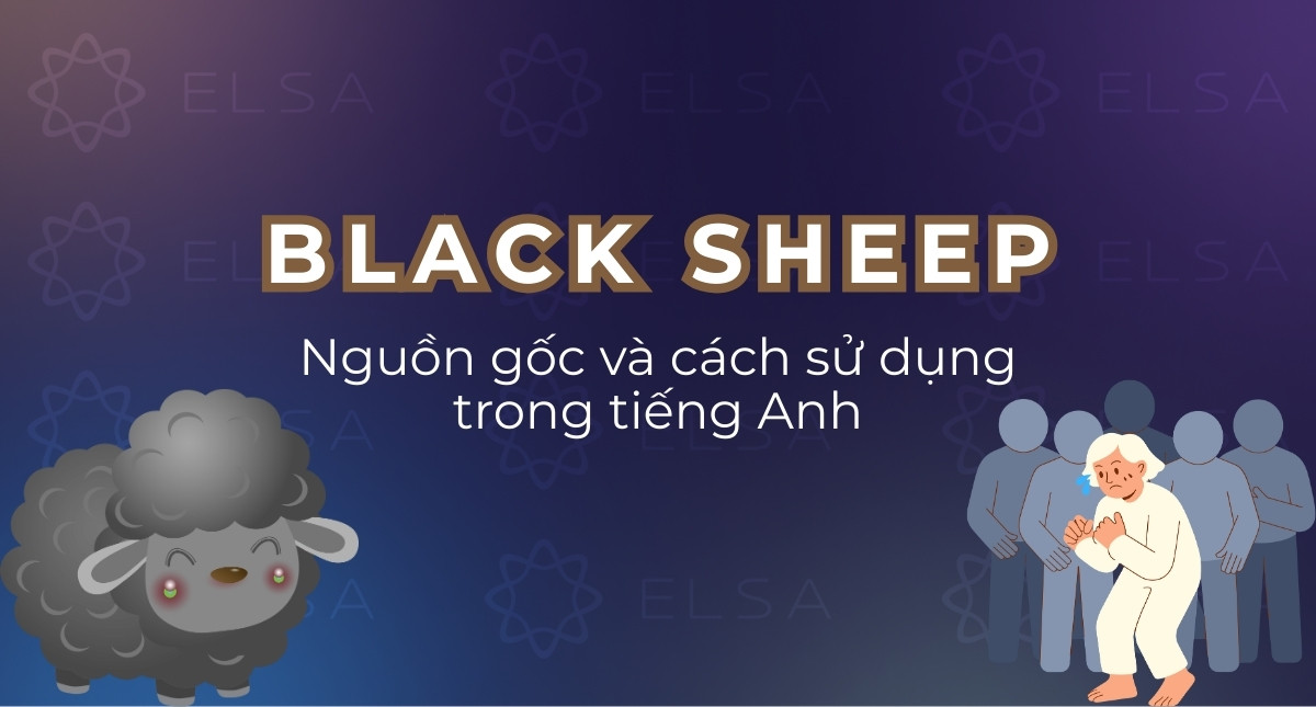 Black sheep là gì? Nguồn gốc và cách sử dụng trong tiếng Anh