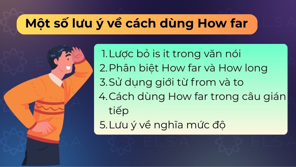 Cần phân biệt How far (khoảng cách) với How long (thời gian) để tránh nhầm lẫn khi giao tiếp Cần phân biệt How far (khoảng cách) với How long (thời gian) để tránh nhầm lẫn khi giao tiếp
