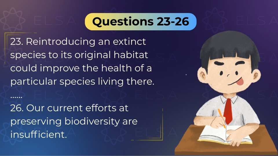 Dạng Matching Features giúp phân biệt quan điểm chuyên gia và rèn luyện kỹ năng Scanning