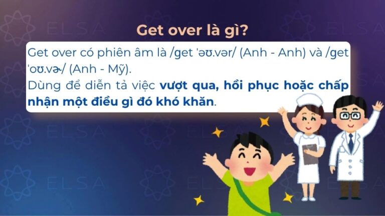 Get over là gì? Cấu trúc và cách dùng get over kèm ví dụ chi tiết