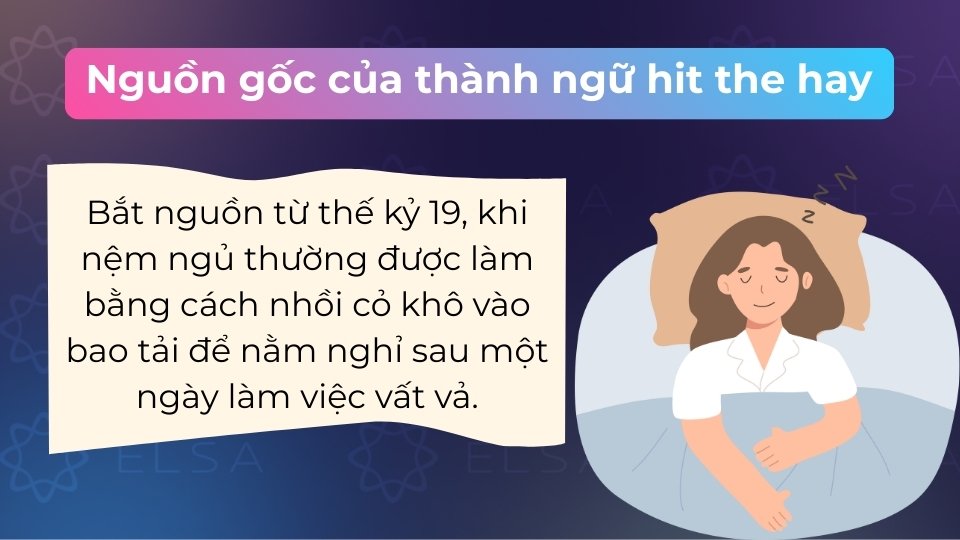 Nguồn gốc từ việc dùng bao tải nhồi cỏ khô làm nệm ngủ ở các thế kỷ trước