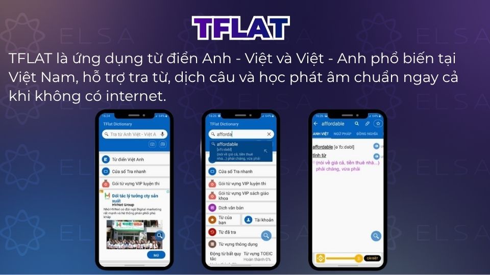 TFLAT là từ điển thông dụng TFLAT là từ điển thông dụng