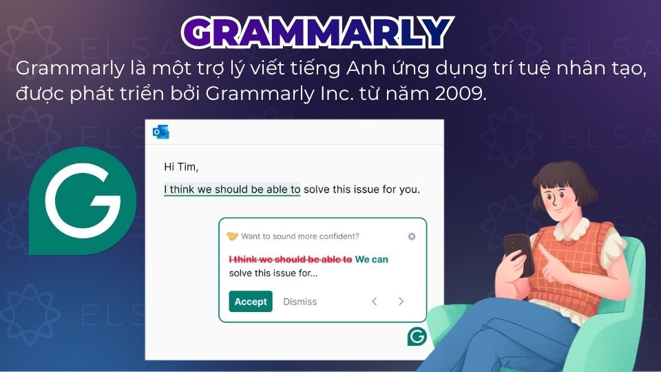 Grammarly ứng dụng kiểm tra ngữ pháp được tin dùng Grammarly ứng dụng kiểm tra ngữ pháp được tin dùng