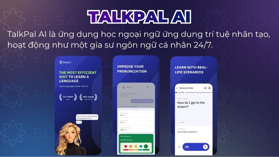 TalkPal AI là ứng dụng học ngoại ngữ ứng dụng trí tuệ nhân tạo TalkPal AI là ứng dụng học ngoại ngữ ứng dụng trí tuệ nhân tạo