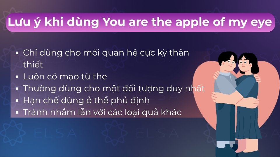 Chỉ dùng cho người cực kỳ thân thiết, luôn đi kèm the và tránh dùng ở dạng phủ định