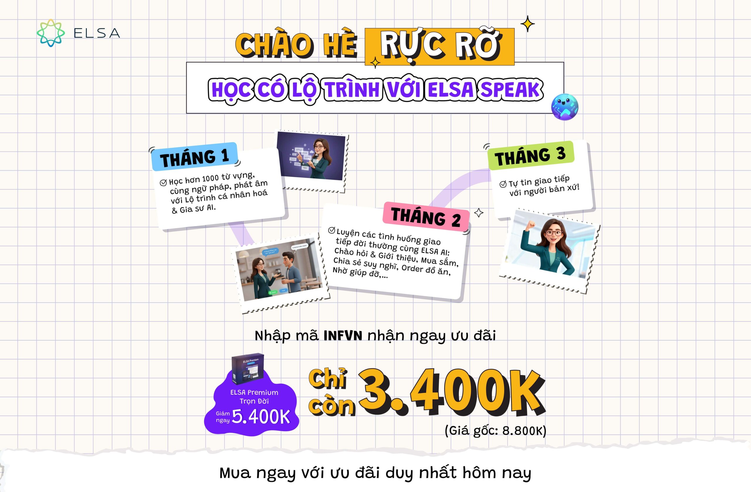 ELSA Premium Trọn Đời