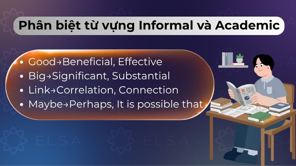 Sử dụng từ chuyên môn thay cho từ đời thường để tăng tính thuyết phục cho bài viết