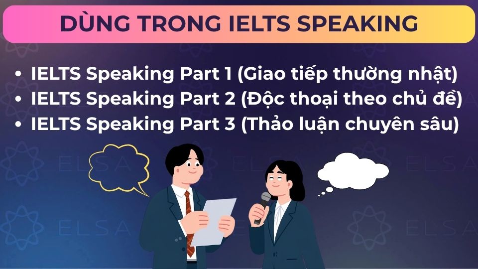 Ứng dụng của as a matter of fact dùng trong IELTS Speaking