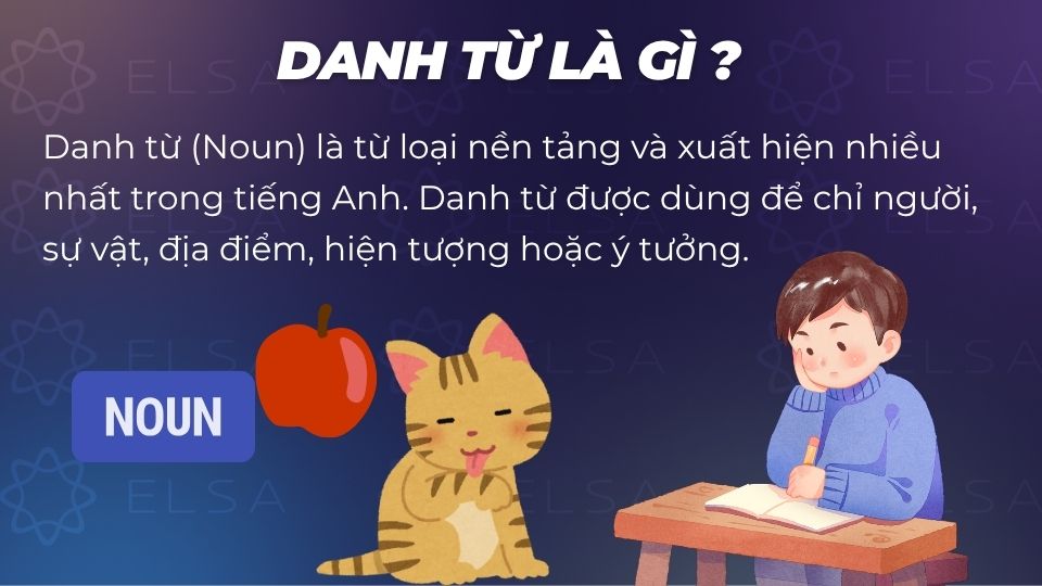 Danh từ có vai trò quan trọng trong tiếng Anh