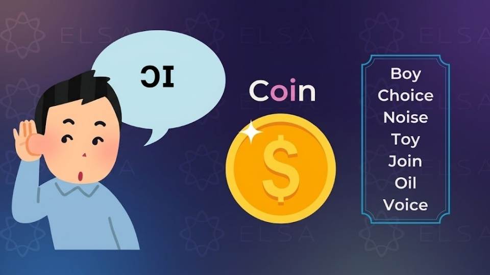 Phát âm tiếng Anh nguyên âm ɔɪ