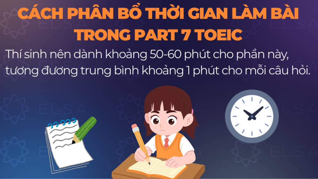 Việc kết hợp quản lý thời gian tốt và áp dụng đúng chiến thuật sẽ giúp bạn tối ưu điểm số ở Part 7 Việc kết hợp quản lý thời gian tốt và áp dụng đúng chiến thuật sẽ giúp bạn tối ưu điểm số ở Part 7