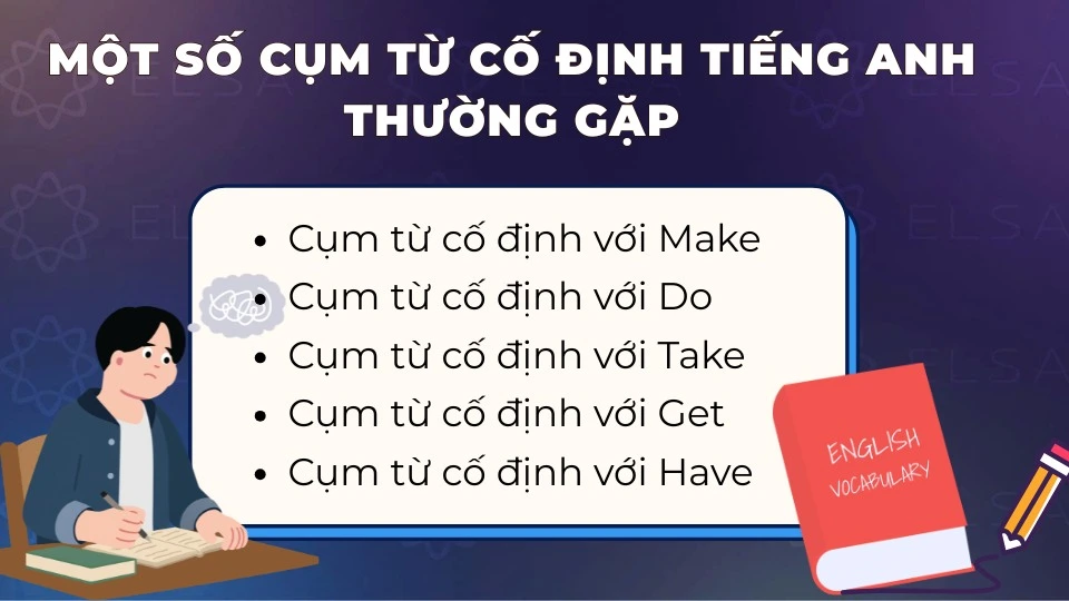 Tổng hợp cụm từ cố định tiếng Anh thường gặp