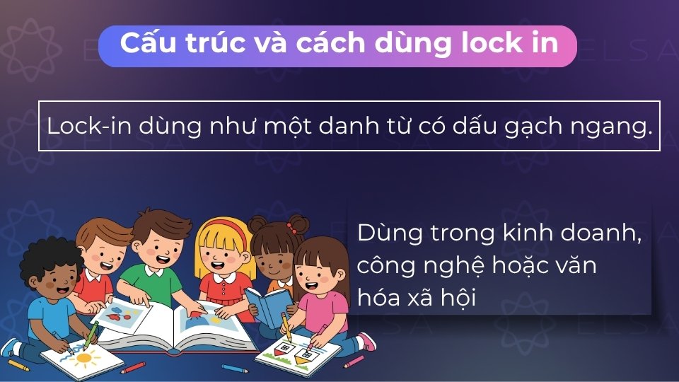 Lock-in là sự lệ thuộc vào nhà cung cấp hoặc sự kiện ở lại quán sau giờ đóng cửa