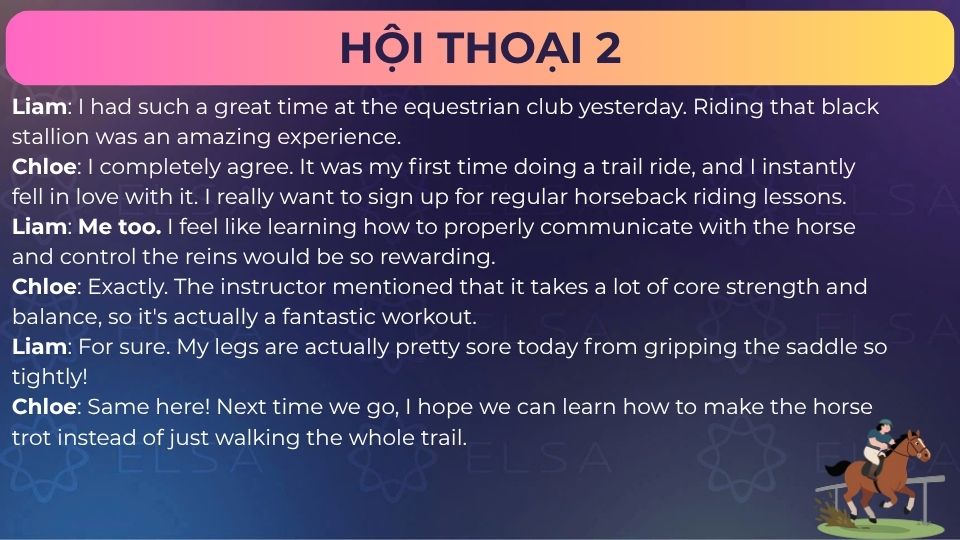 Mẫu hội thoại 2 Mẫu hội thoại sử dụng Me too