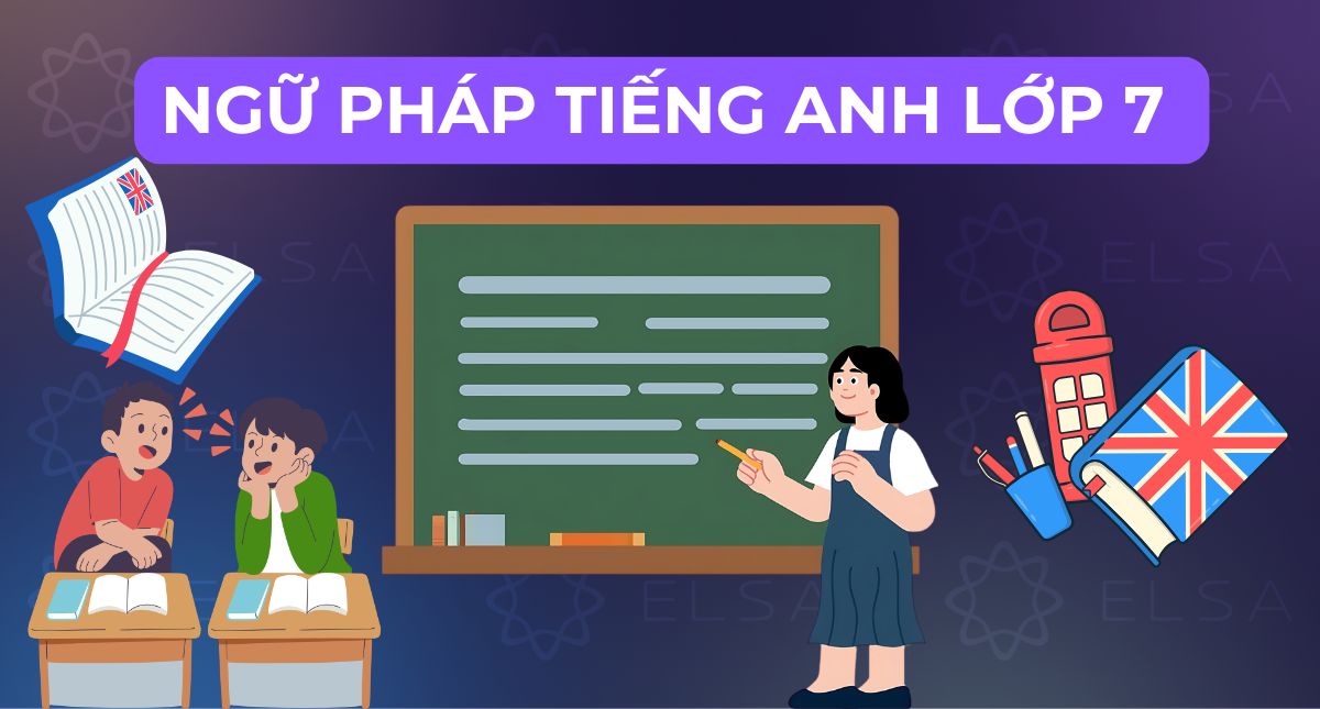 Tổng hợp ngữ pháp tiếng Anh lớp 7 Global success kèm file PDF