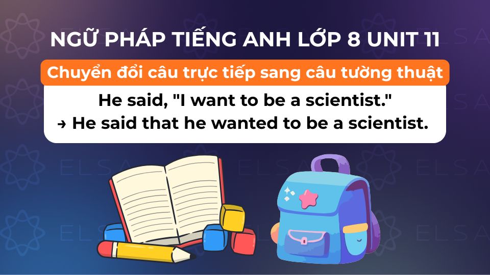 Các cấu trúc ngữ pháp tiếng Anh lớp 8 unit 11