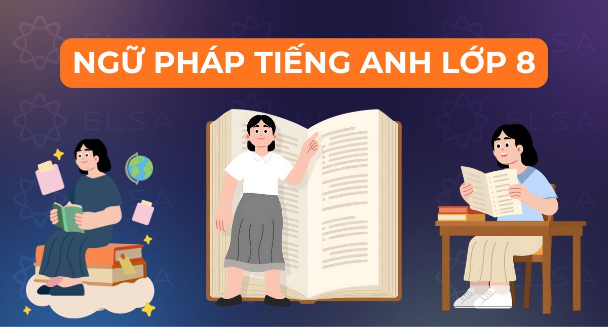 Trọn bộ ngữ pháp tiếng Anh lớp 8 Global success kèm bài tập