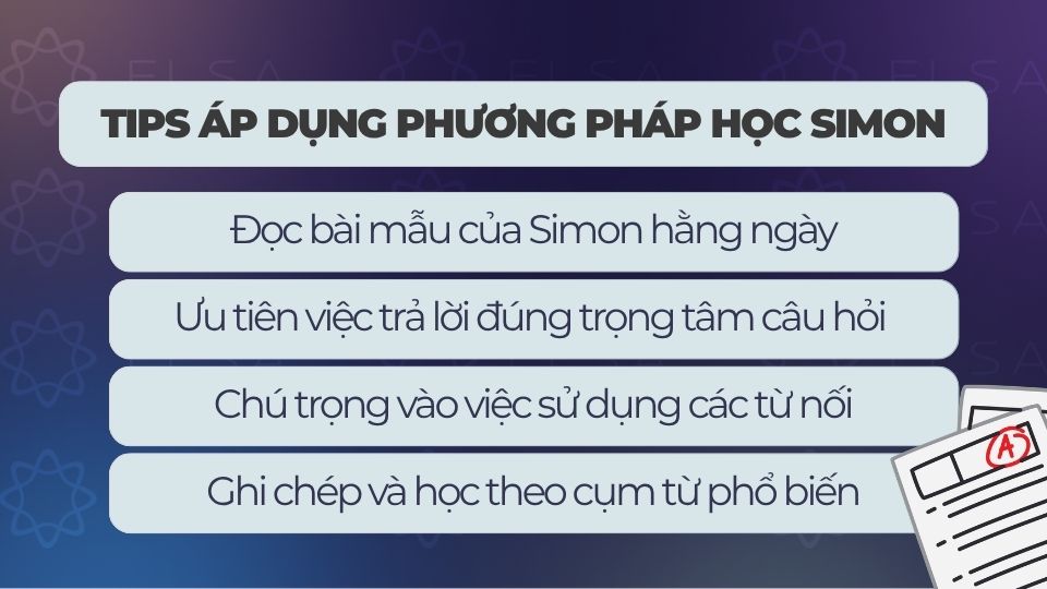 Một vài mẹo nhỏ để sử dụng phương pháp Simon