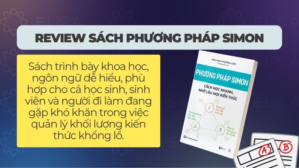 Review sách phương pháp Simon chi tiết