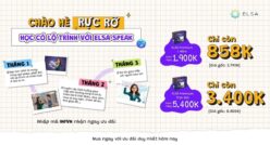 Chào hè rực rỡ: ELSA Speak bung deal giảm ĐẾN 5.4 triệu