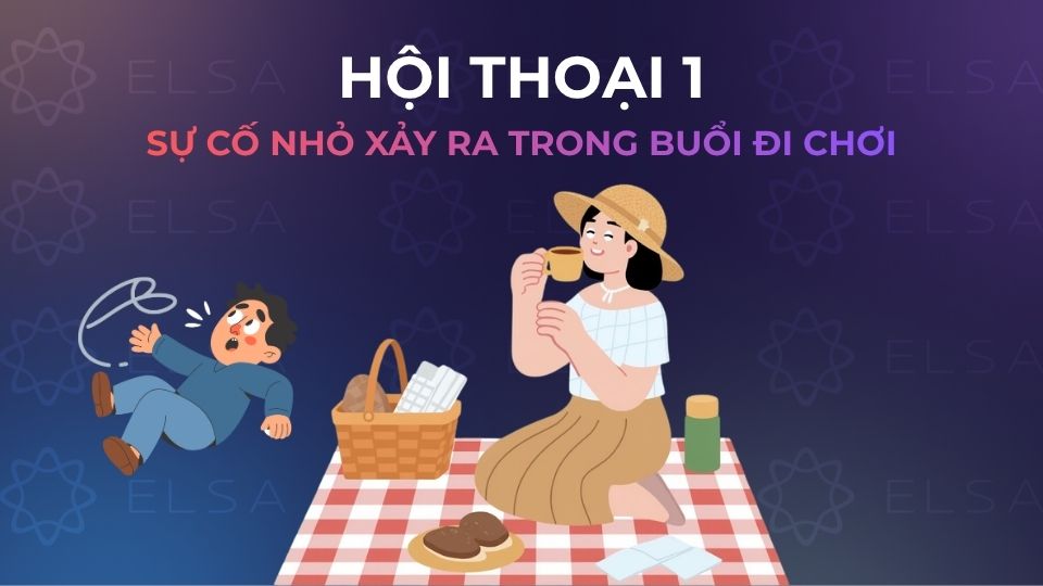 Mẫu hội thoại 1 sử dụng thành ngữ A storm in a teacup