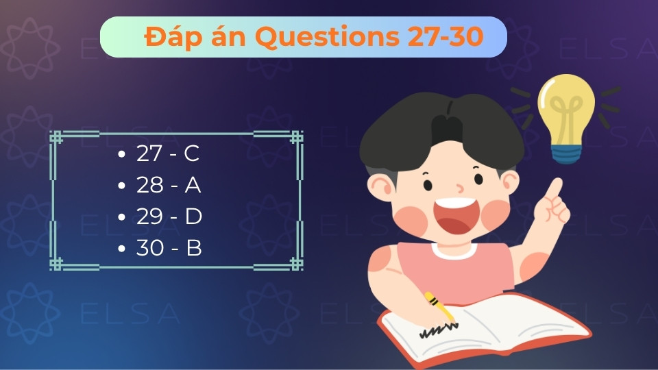 Cung cấp lời giải chuẩn xác kèm phân tích chi tiết giúp bạn đối soát và rút kinh nghiệm nhanh