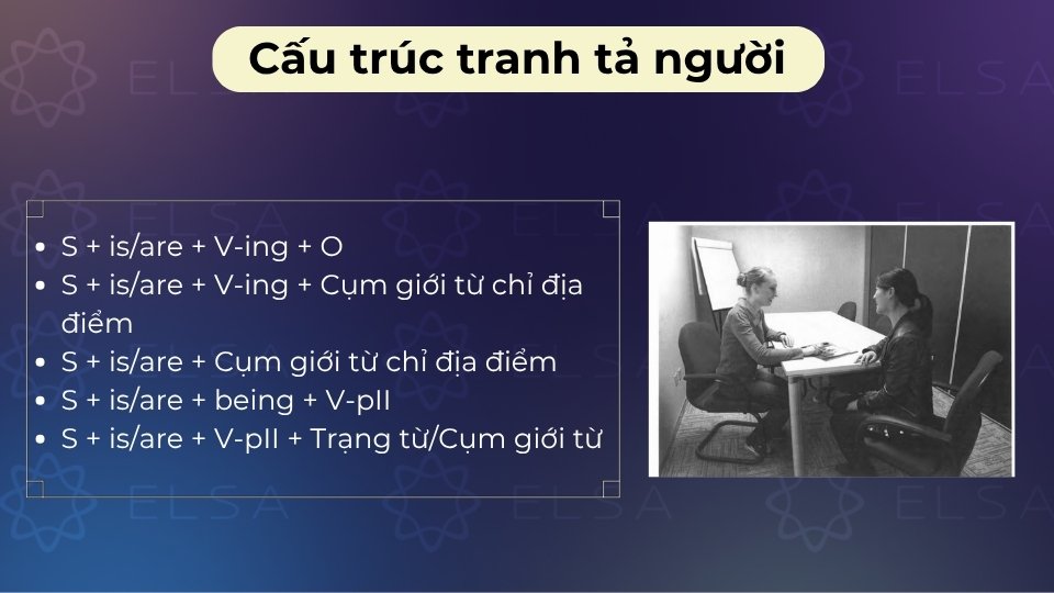 Cấu trúc giúp thu hẹp từ vựng, bắt đúng động từ chỉ hành động và loại trừ phương án sai nhanh
