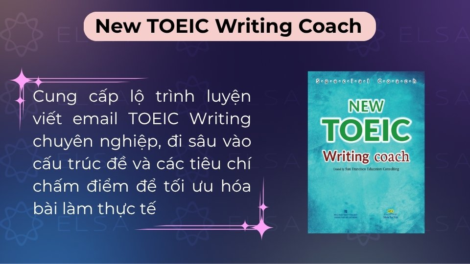 Sách hướng dẫn luyện viết email TOEIC Writing chuyên nghiệp và bám sát tiêu chí chấm điểm