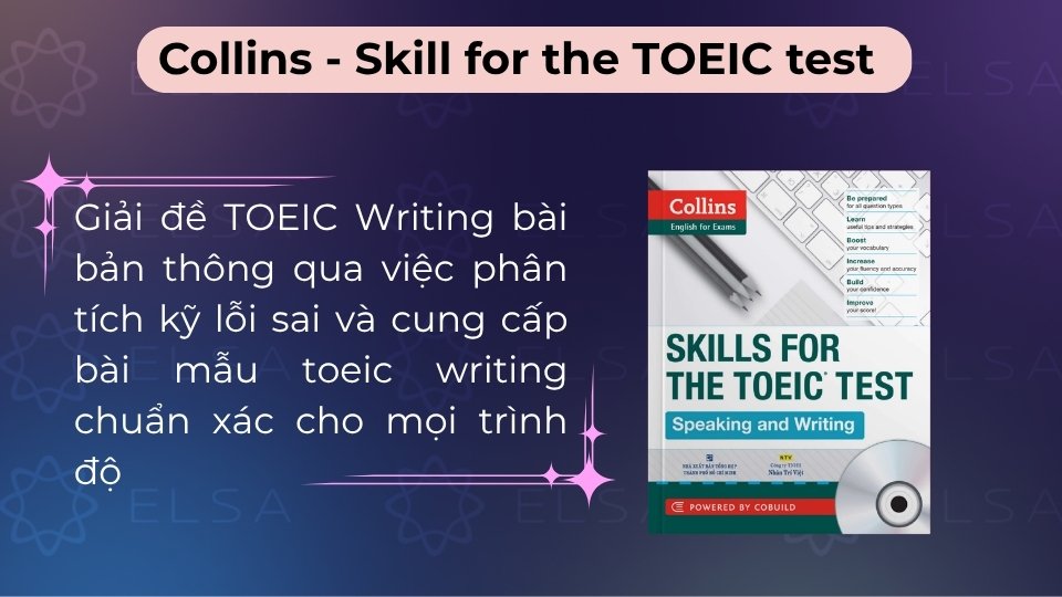Sách giúp giải đề TOEIC Writing bài bản kèm bài mẫu TOEIC Writing chuẩn để luyện tập