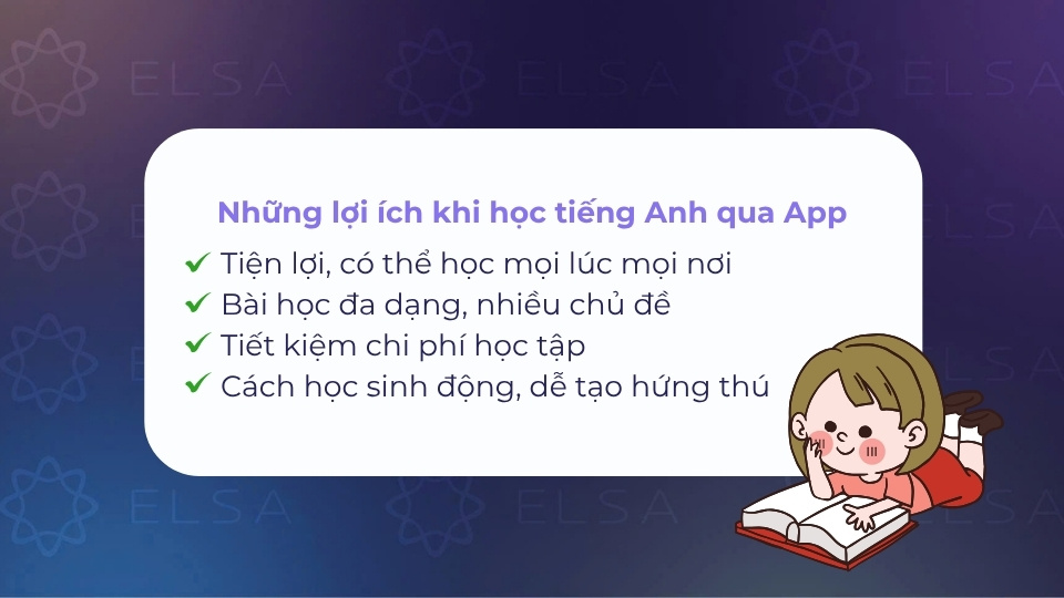 Những lợi ích khi học tiếng Anh qua app