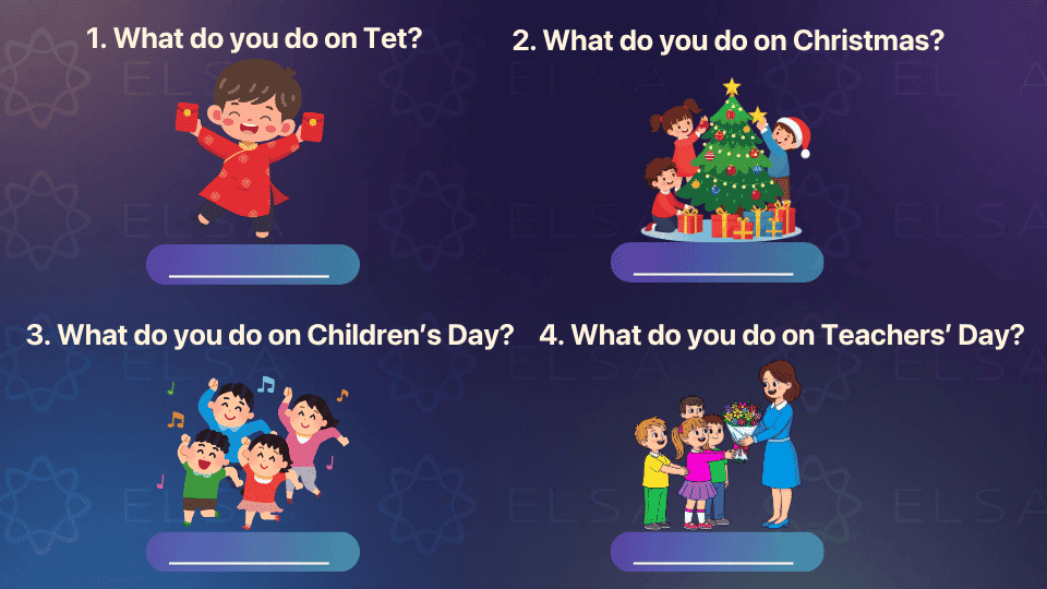 Bài 2 unit 15: When’s Children’s Day? Bài 2 unit 15: When’s Children’s Day?