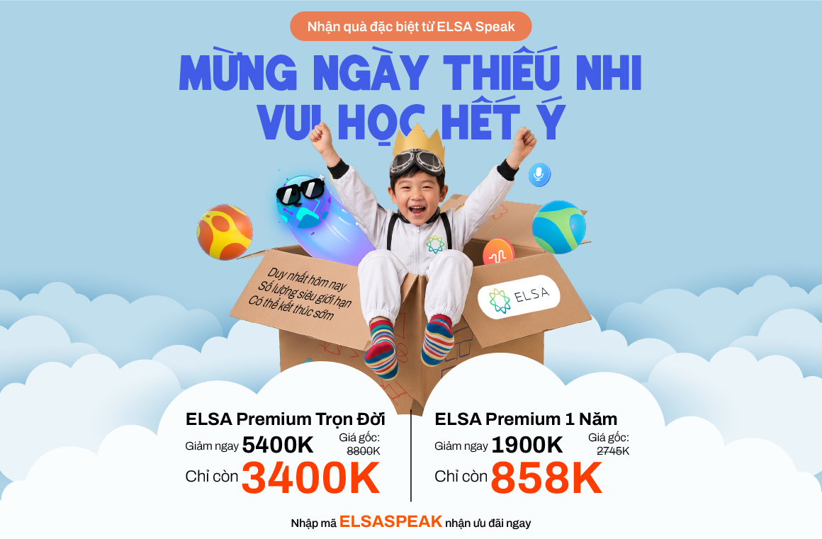 ELSA Premium Trọn Đời