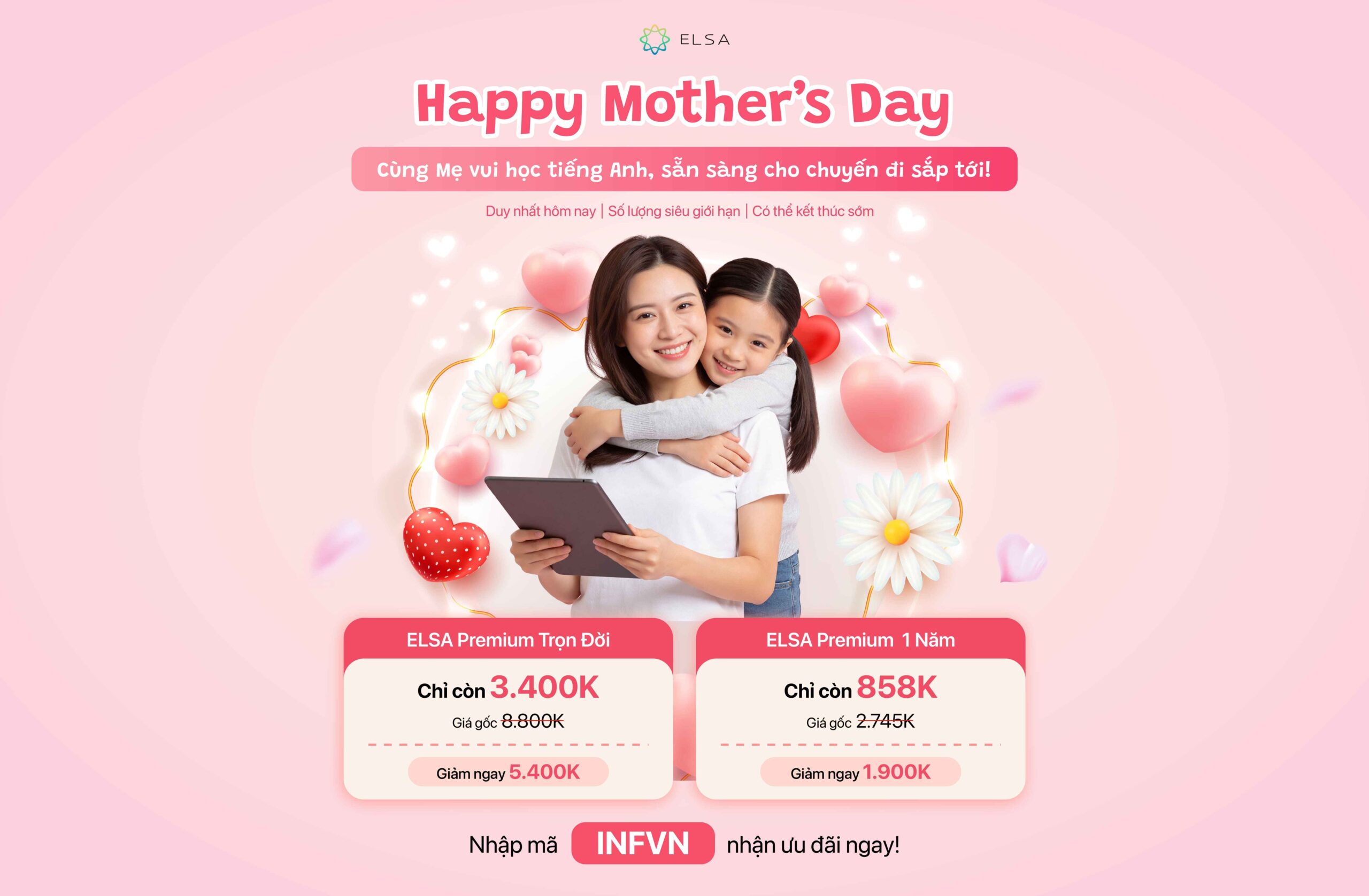 ELSA Premium Trọn Đời