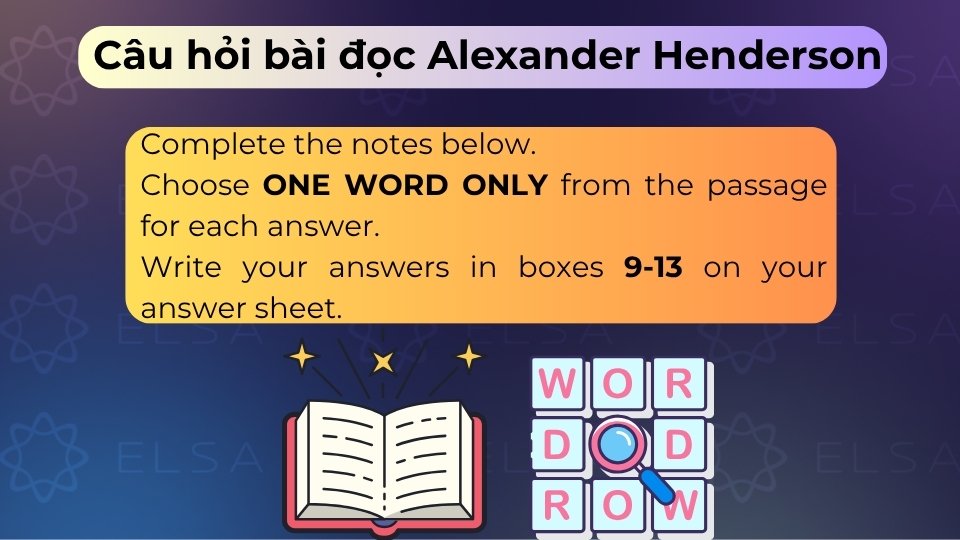 Dạng bài Notes Completion kiểm tra khả năng điền từ chính xác dựa trên thông tin bài đọc Dạng bài Notes Completion kiểm tra khả năng điền từ chính xác dựa trên thông tin bài đọc