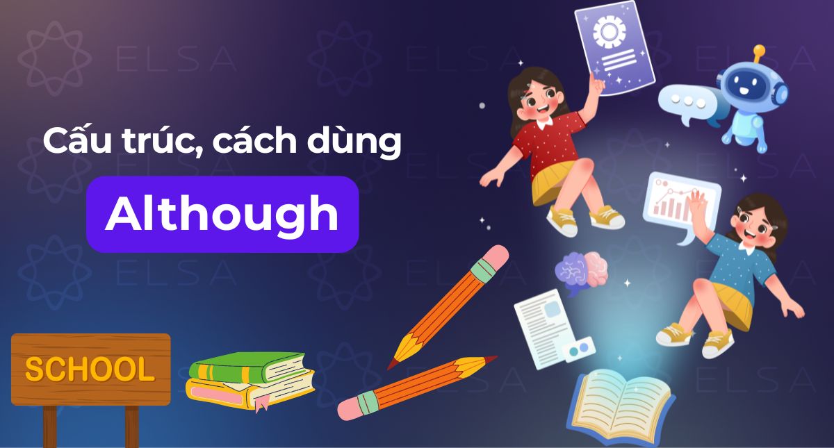 Although: Cấu trúc, cách dùng và bài tập vận dụng chi tiết