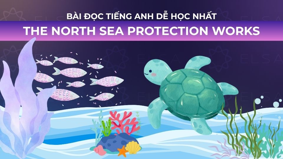 Bài đọc tiếng Anh cơ bản về The North Sea Protection Works Bài đọc tiếng Anh cơ bản về The North Sea Protection Works