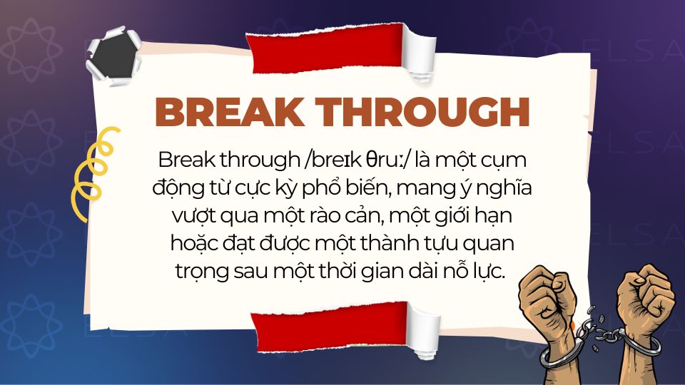 Break through là gì?