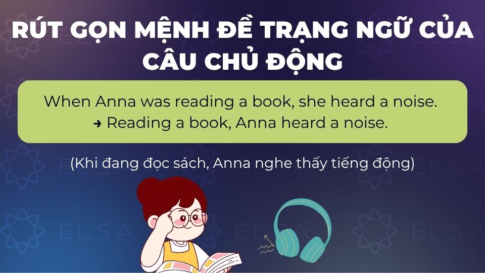 Câu ví dụ rút gọn mệnh đề trạng ngữ của câu chủ động Câu ví dụ rút gọn mệnh đề trạng ngữ của câu chủ động