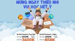 Khởi động mùa hè cùng ELSA Speak: Ưu đãi tới 5 TRIỆU dịp 1/6