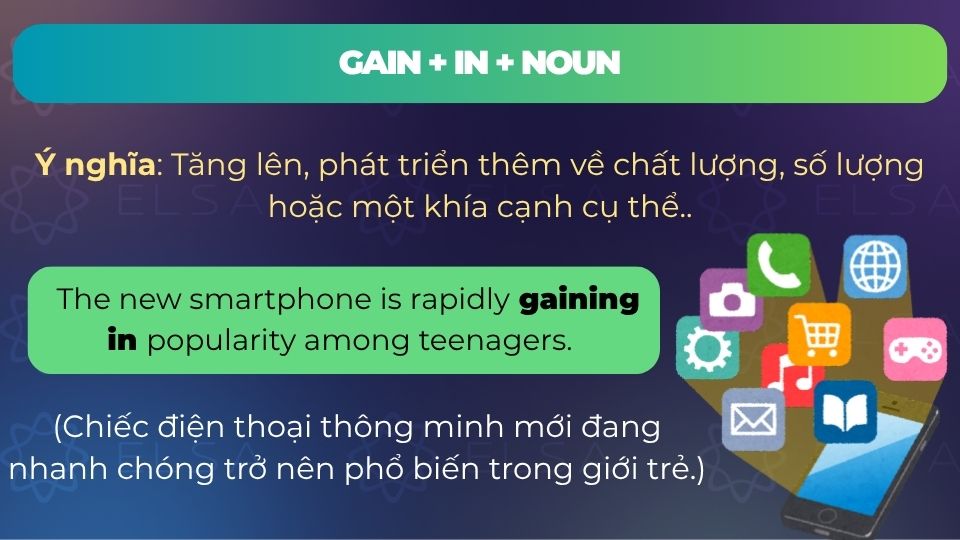 Câu ví dụ cấu trúc gain in Câu ví dụ cấu trúc gain in
