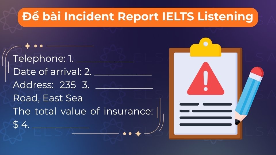 Đề bài Incident Report đánh giá khả năng chắt lọc thông tin và xử lý chi tiết chính xác Đề bài Incident Report đánh giá khả năng chắt lọc thông tin và xử lý chi tiết chính xác