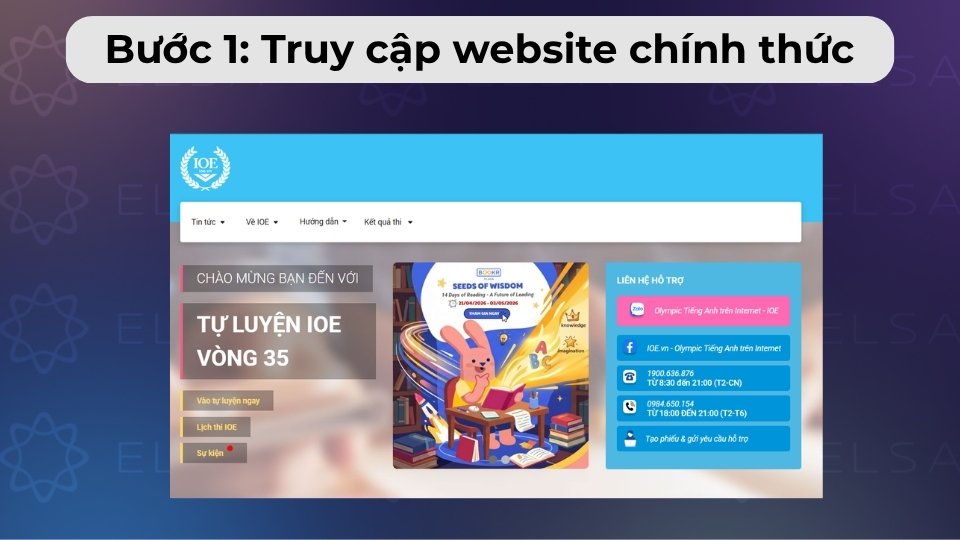 Bạn truy cập website chính thức Bạn truy cập website chính thức