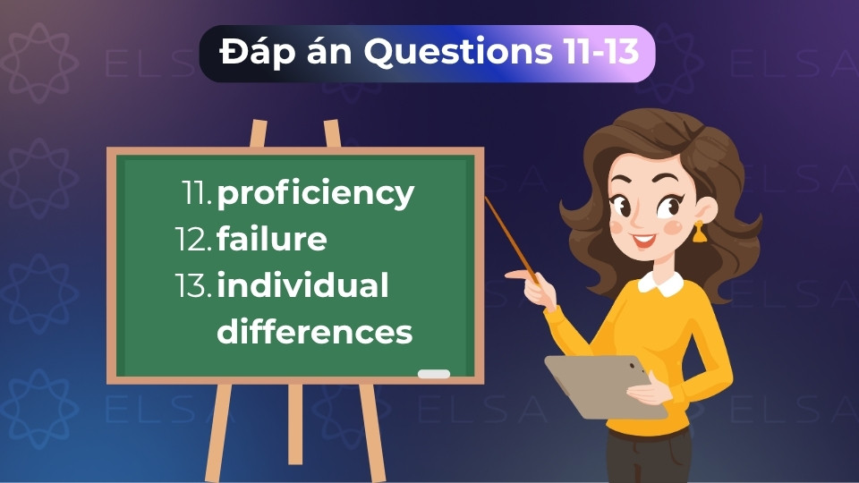 Đây là đáp án chi tiết cho dạng bài điền từ vào câu, giúp bạn nắm vững kiến thức bài đọc Đây là đáp án chi tiết cho dạng bài điền từ vào câu, giúp bạn nắm vững kiến thức bài đọc