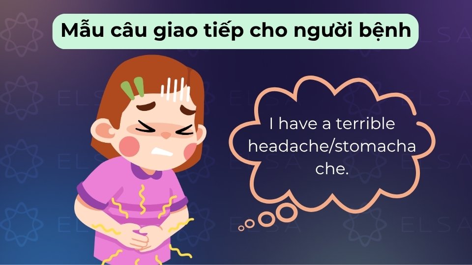 Sử dụng vốn từ vựng cơ bản giúp người bệnh mô tả triệu chứng và trao đổi hiệu quả với bác sĩ