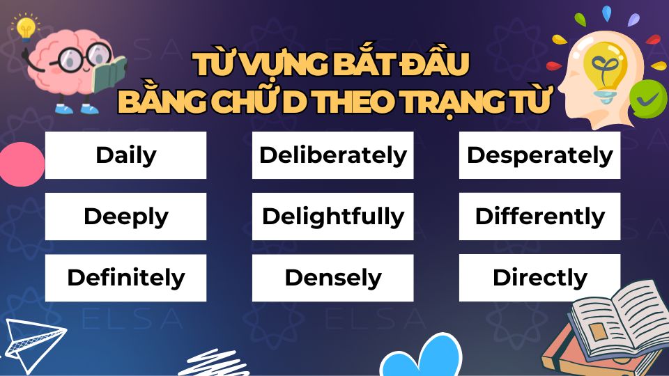 Từ tiếng Anh bắt đầu bằng chữ D có 3 chữ cái